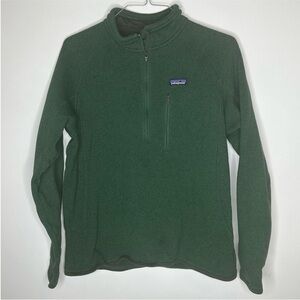 Patagonia Forest Green Better Sweater 1/4 Zip Large